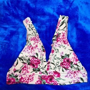 Target Floral Bathing Suit Top